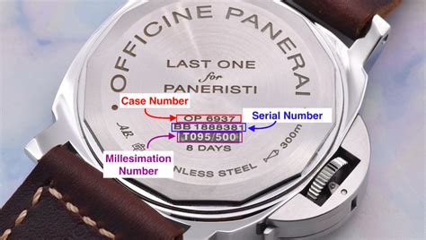 panerai n series year|Panerai Serial Number Lookup .